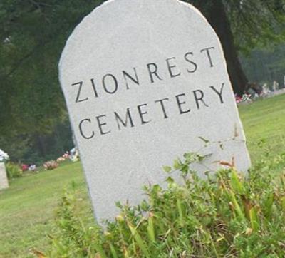 Zion Rest Cemetery on Sysoon