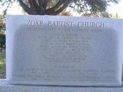 Zoar Baptist Church on Sysoon