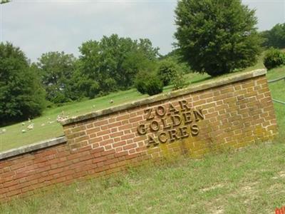 Zoar Golden Acres Cemetery on Sysoon