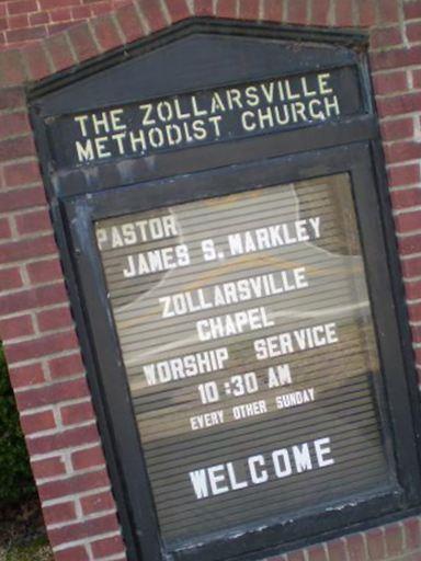 Zollarsville Methodist Church Cemetery on Sysoon