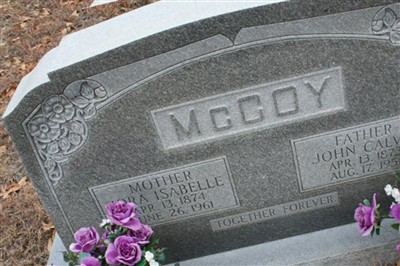 Zora Isabelle Shipman McCoy on Sysoon