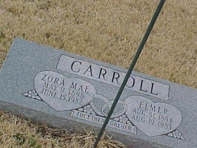 Zora Mae Vaughn Carroll on Sysoon