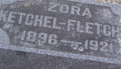 Zora P. Ketchel Fletcher on Sysoon