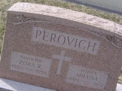Zora R. Perovich on Sysoon