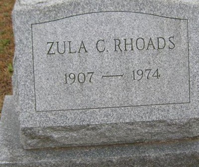 Zula Celeste Rhoads on Sysoon