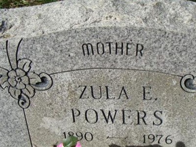 Zula Ellen Powers on Sysoon