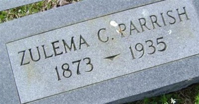Zulema C. Parrish on Sysoon
