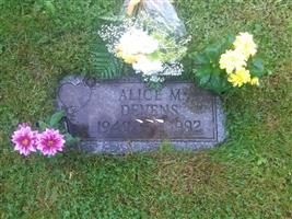 Alice Devens headstone