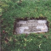 Alfred a Suethers headstone on Sysoon