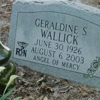 Geraldine S Wallick on Sysoon