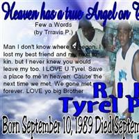 Tyrel Pride on Sysoon
