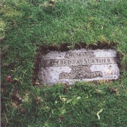 Alfred a Suethers headstone