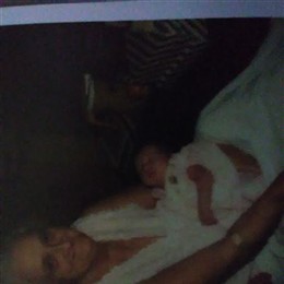 Emma Pelyak and her great granddaughter Gina circa 1983.