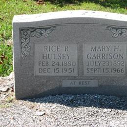 Mary H Garrison