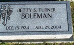 Betty S Boleman