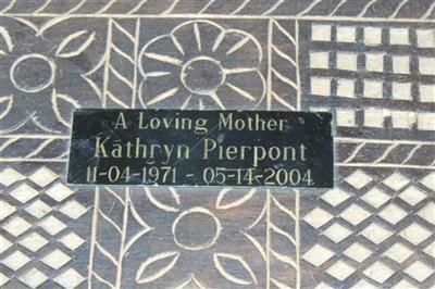 Kathryn A Pierpont on Sysoon