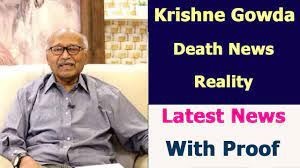 Krishne Gowda on Sysoon