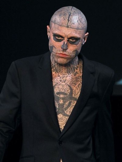 Rick Genest on Sysoon